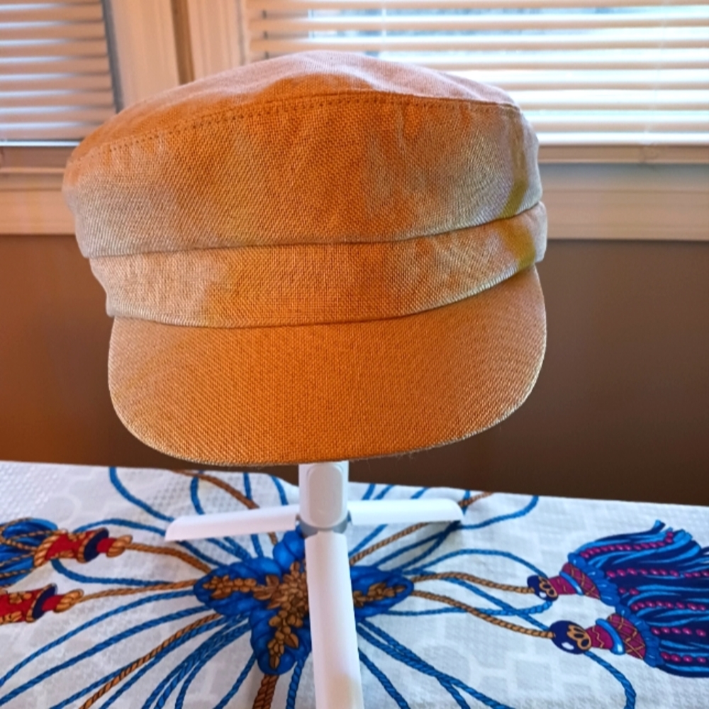 Cream hat